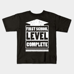 first school level completed Kids T-Shirt